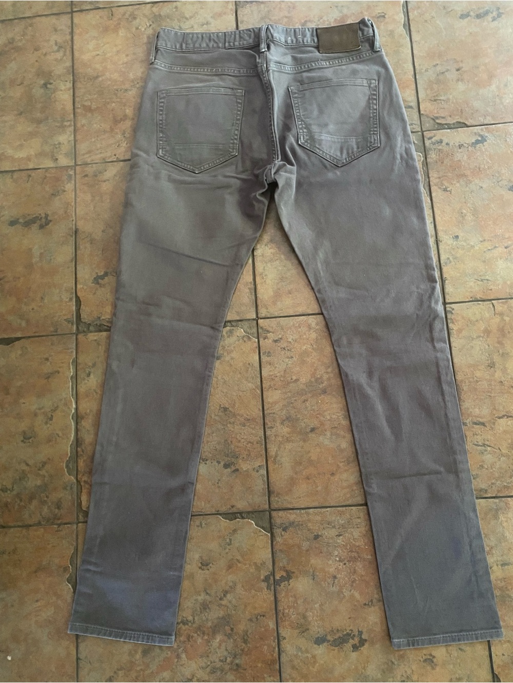 AllSaints Men's Slim Gray Skinny Jeans